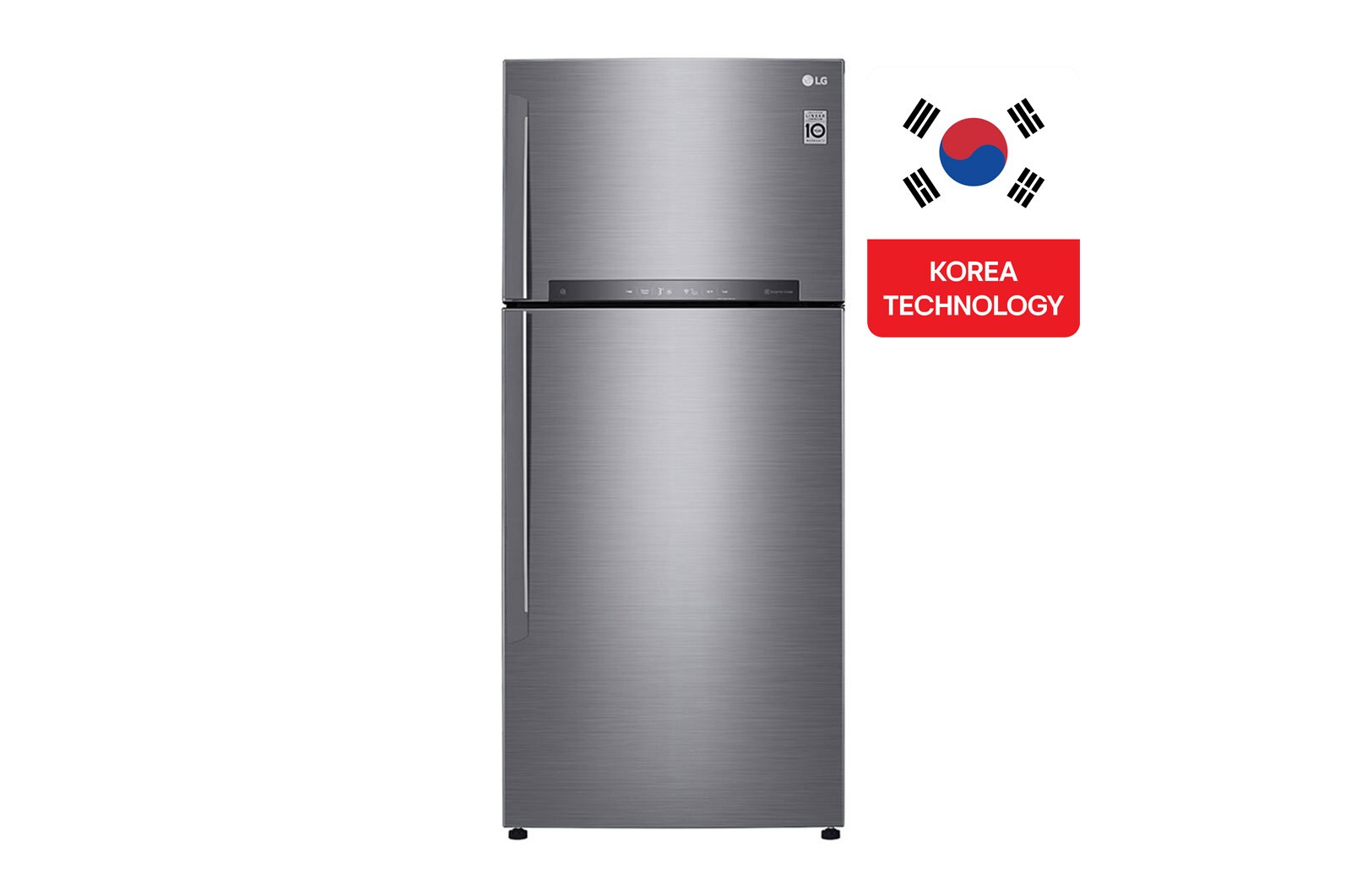 Front view of 475 Liter, 17  Cubic Feet, Digital, Hygiene Fresh Filter, Door Cooling GN-H622HLHL
